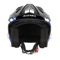 Κράνος Jet Acerbis Aria 22.06 λευκό-μπλε-κόκκινο