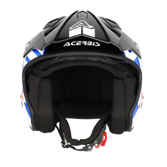 Κράνος Jet Acerbis Aria 22.06 λευκό-μπλε-κόκκινο