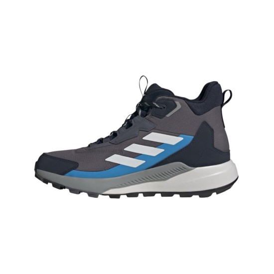 Μποτάκια Adidas Terrex Anylander MID Rain.Rdy γκρί-μπλέ