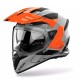Κράνος Airoh Bandit tune γκρί πορτοκαλί γυαλιστερό Κράνος Airoh Bandit tune γκρί πορτοκαλί γυαλιστερό