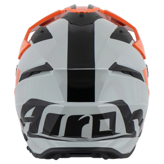 Κράνος Airoh Bandit tune γκρί πορτοκαλί γυαλιστερό Κράνος Airoh Bandit tune γκρί πορτοκαλί γυαλιστερό