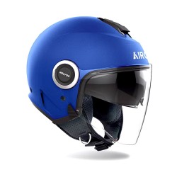 Κράνος Jet Airoh Helyos μπλε ματ