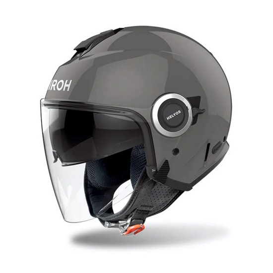 Κράνος Jet Airoh Helyos σκούρο γκρι γυαλιστερό