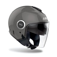 Κράνος Jet Airoh Helyos σκούρο γκρι γυαλιστερό