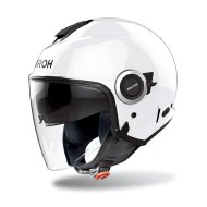 Κράνος Jet Airoh Helyos λευκό γυαλιστερό