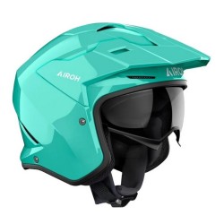 Κράνος Jet Airoh Kombakt aquamarine γυαλιστερό