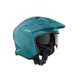 Κράνος Jet AIROH Kombakt πετρόλ ματ