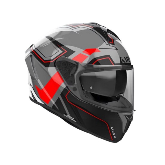 Full Face Κράνος Airoh Spark 2 Dart κόκκινο γυαλιστερό