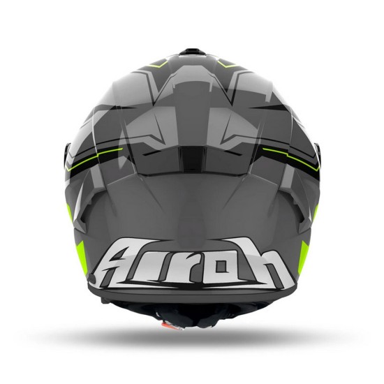 Full Face Κράνος Airoh Spark 2 Dart κίτρινο γυαλιστερό