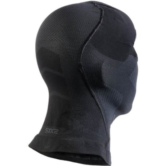 Balaclava SIX2 Light BT V2 μαύρη-σκούρο γκρι