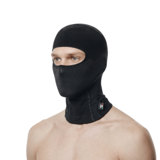 Balaclava SIX2 Light BT V2 μαύρη-σκούρο γκρι