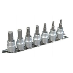 Σετ μύτες Allen Rotherward σε ίντσες για καστάνια 3/8" (7 τεμ.)