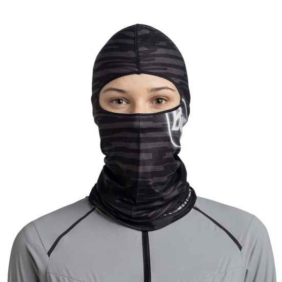 Balaclava Buff Ecostretch Nedre Graphite