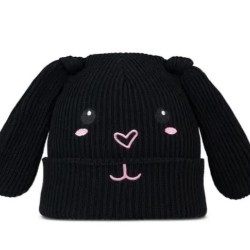 Σκούφος παιδικός Buff Knitted Fun Rabbit μαύρος