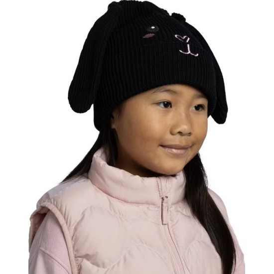 Σκούφος παιδικός Buff Knitted Fun Rabbit μαύρος