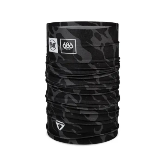 Buff Thermonet  Fractured 686 Black (μαντήλι λαιμού)
