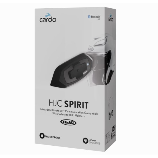 Ενδοεπικοινωνία Cardo Spirit για HJC Κράνη (1 συσκευή) Ενδοεπικοινωνία Cardo Spirit για HJC Κράνη (1 συσκευή)