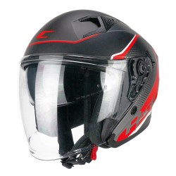 Κράνος Jet CGM 127G Deep ανθρακί-κόκκινο ματ