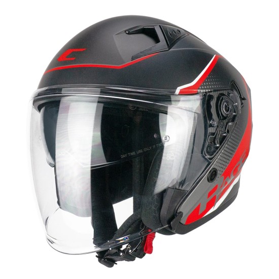 Κράνος Jet CGM 127G Deep ανθρακί-κόκκινο ματ Κράνος Jet CGM 127G Deep ανθρακί-κόκκινο ματ