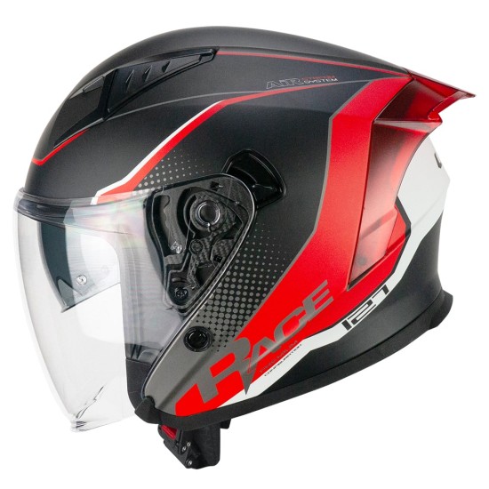 Κράνος Jet CGM 127G Deep ανθρακί-κόκκινο ματ Κράνος Jet CGM 127G Deep ανθρακί-κόκκινο ματ