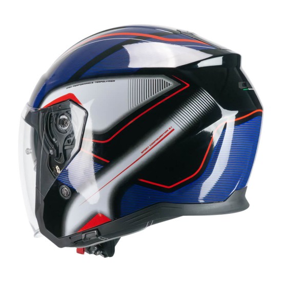 Κράνος Jet CGM 136 RNA Sport μαύρο-κόκκινο-μπλε Κράνος Jet CGM 136 RNA Sport μαύρο-κόκκινο-μπλε