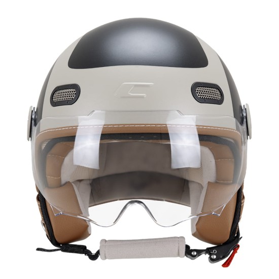 Κράνος Jet jet CGM 191 Pix Sprint μπεζ-μαύρο ματ ( κοντη ζελατινα) Κράνος Jet jet CGM 191 Pix Sprint μπεζ-μαύρο ματ ( κοντη ζελατινα)