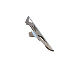 Προστατευτικό αλυσίδας Kawasaki Z 1000 07-09 ασημί