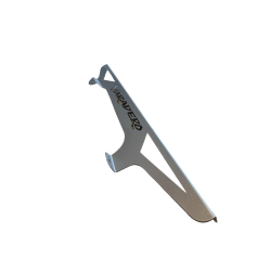 Προστατευτικό αλυσίδας Honda XL 1000V Varadero 03- ασημί