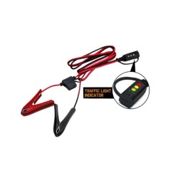 Κροκοδειλάκια φορτιστών CTEK με ένδειξη στάθμης φόρτισης