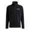Ζακέτα Fleece Adidas Terrex Logo  μαύρο