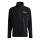 Ζακέτα Fleece Adidas Terrex Logo μαύρο Ζακέτα Fleece Adidas Terrex Logo μαύρο