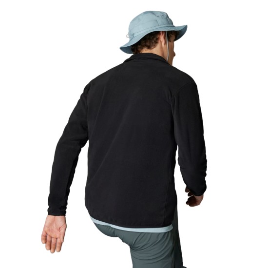 Ζακέτα Fleece Adidas Terrex Logo μαύρο Ζακέτα Fleece Adidas Terrex Logo μαύρο