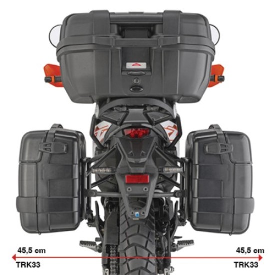 Βάσεις πλαϊνών βαλιτσών GIVI Monokey One Fit KTM 390 Adventure X/R Βάσεις πλαϊνών βαλιτσών GIVI Monokey One Fit KTM 390 Adventure X/R