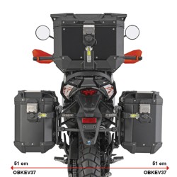 Βάσεις πλαϊνών βαλιτσών GIVI Trekker Outback One Fit KTM 390 Adventure X/R