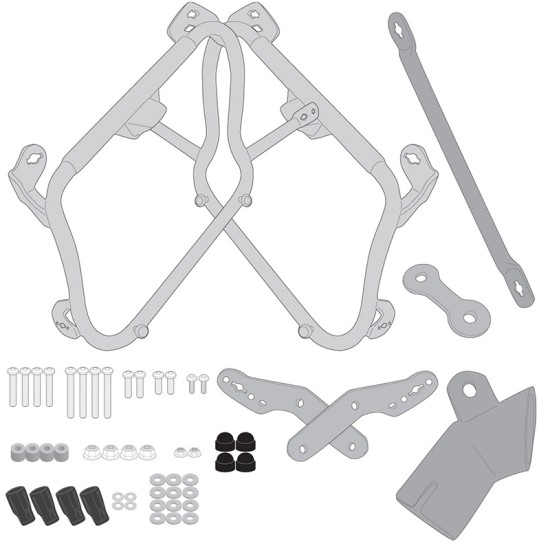 Βάσεις πλαϊνών βαλιτσών GIVI V35 / V37 Honda Forza 750 21-