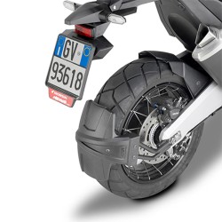 Φτερό - λασπωτήρας (πίσω) RM02 GIVI Honda X-ADV μαύρο ματ 