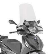 Ζελατίνα GIVI Piaggio Beverly 300-310-400 HPE 21- διάφανη