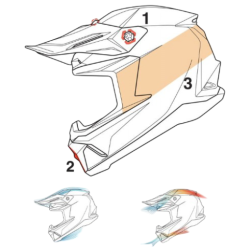 Κράνος HJC C50 Primal MC2