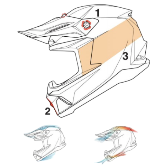 Κράνος HJC C50 μαύρο ματ