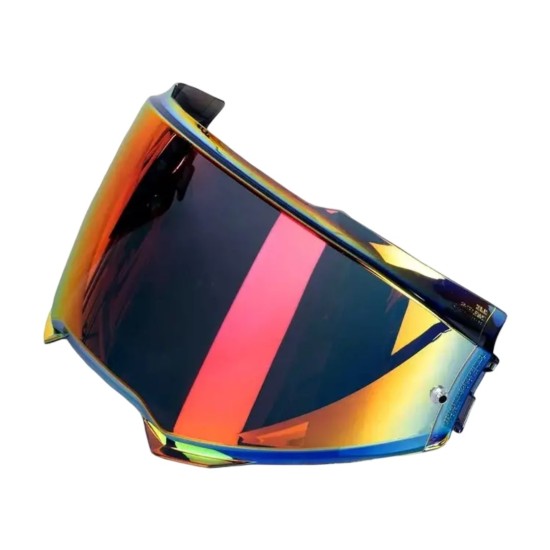 Ζελατίνα Κράνους HJC RPHA 60 Ιριδίζουσα Κόκκινη