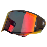 Ζελατίνα κράνους HJC V10 καθρέπτης κόκκινο