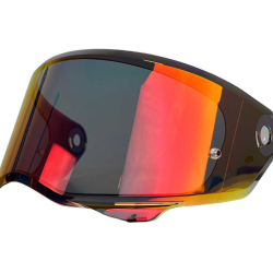 Ζελατίνα κράνους HJC V10 καθρέπτης κόκκινο