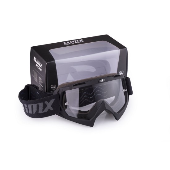 Μάσκα Enduro/Motocross iMX Racing Mud μαύρη ματ