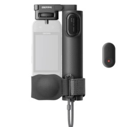Αναδιπλούμενη λαβή selfie stick Insta360 2 σε 1 με αναμονή για mini remote