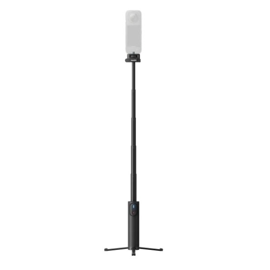 Αναδιπλούμενη λαβή selfie stick Insta360 2 σε 1 με αναμονή για mini remote Αναδιπλούμενη λαβή selfie stick Insta360 2 σε 1 με αναμονή για mini remote