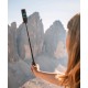 Αναδιπλούμενη λαβή selfie stick Insta360 2 σε 1 με αναμονή για mini remote Αναδιπλούμενη λαβή selfie stick Insta360 2 σε 1 με αναμονή για mini remote