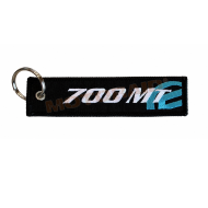 Μπρελόκ με λογότυπο CFMOTO 700MT μαύρο- λευκό-μπλε