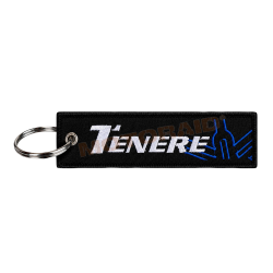 Μπρελόκ με λογότυπο Yamaha Tenere μαύρο- λευκό-μπλε