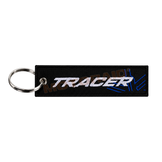 Μπρελόκ με λογότυπο Yamaha Tracer μαύρο- λευκό-μπλε