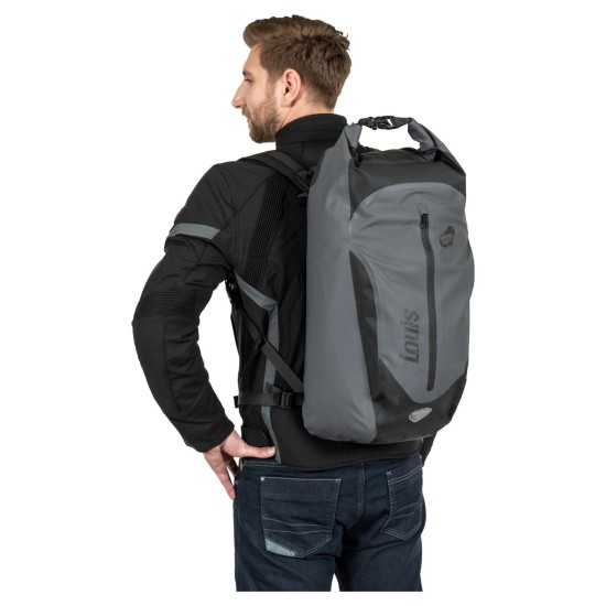 Αδιάβροχο σακίδιο πλάτης Louis 30 LT γκρι μαύρο